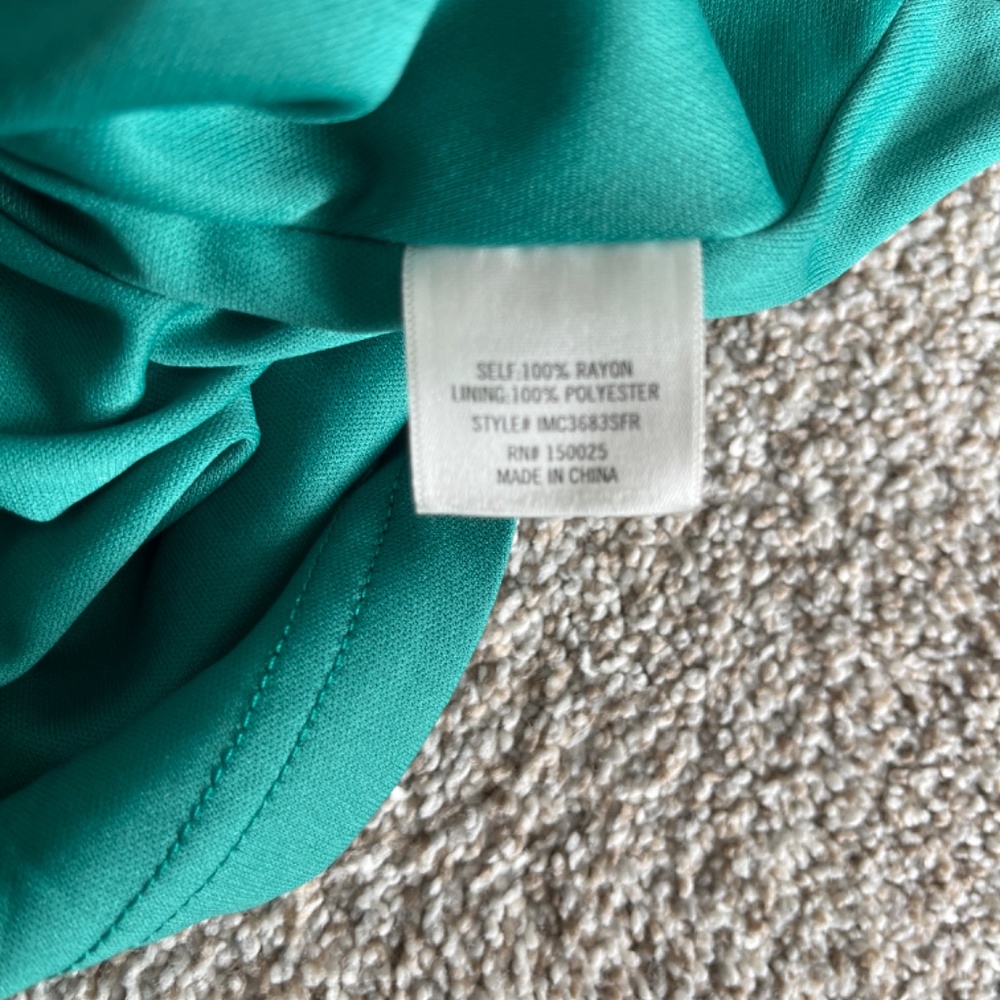 Green Mini Skirt - Picture 5 of 6